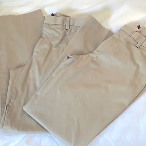 2 pair of Dockers khaki pants
